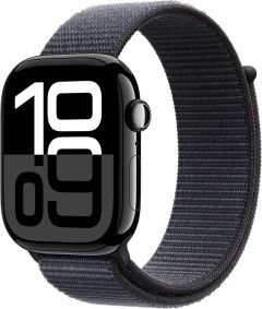 APPLE Watch Series 10 - 42 mm Jet Black Aluminium Case with Ink Sport Loop - A-Grade