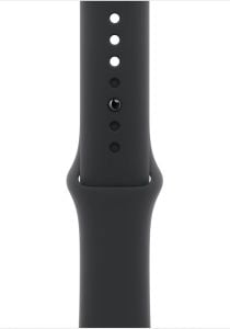 Official Apple 46mm Black Sport Band - M/L  MXM43ZM/A - A-Grade