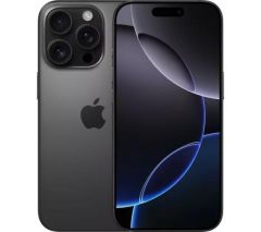 Apple iPhone 16 Pro 256GB Black Titanium Sim Free / Unlocked Mobile Phone - MYNH3QN/A - A-Grade
