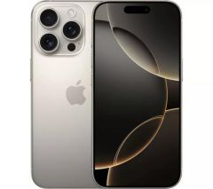 Apple iPhone 16 Pro 128GB Natural Titanium Sim Free / Unlocked Mobile Phone - MYNG3QN/A - A-Grade