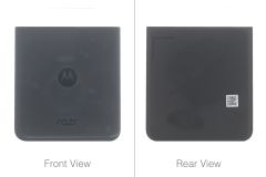 Official Motorola Razr 40 Ultra 5G XT2321 Black Battery Cover - SL98D65403