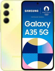 Samsung Galaxy A35 5G 128GB Awesome Lemon Sim Free / Unlocked Mobile Phone - A-Grade