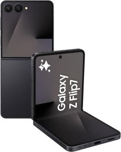 Samsung Galaxy Flip 7 5G SM-F766 256GB Jet Black Sim Free / Unlocked Mobile Phone - A-Grade