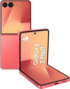 Samsung Galaxy Flip 7 5G SM-F766 512GB Coral Red Sim Free / Unlocked Mobile Phone - A-Grade