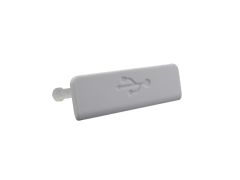 Genuine Sony LT26i Xperia S White USB Charging Port Cover - 1254-7102